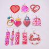 Wholesale Valentine's Day LOVE Love Wooden Earrings
