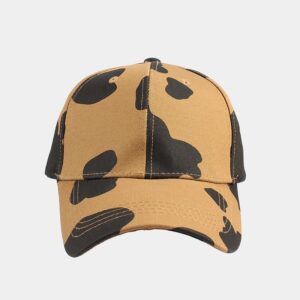 Cow pattern khaki / Adjustable
