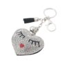 Wholesale Valentine's Day Creative Love Expression Hot Diamond Keychain
