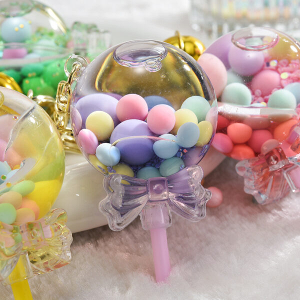 O1CN01FOQPHM1JLzzvenlyM_2200601031013-0-cib Wholesale Acrylic Oiled Lollipop Creative Key Chain