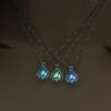Wholesale Alloy Luminous Hollow Necklaces