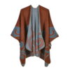 Wholesale Imitation Cashmere Cape Scarves