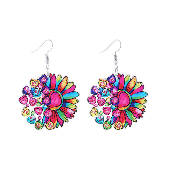 O1CN01FQHWaM1G1tsYCfPzb_2024060563-0-cib Wholesale Pink Valentine's Day Cat Envelope Double Sided Acrylic Earrings