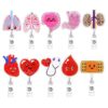 Wholesale Badge Reels Doctor Nurse ABS Retractable Keychains
