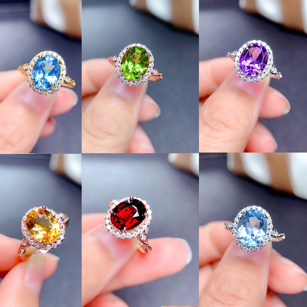 Wholesale Copper Topaz Rings