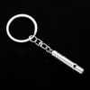Wholesale Outdoor Life-saving Supplies Whistle Keychain