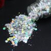 O1CN01FSBnjH1wKs4Dv3WkA_2215396066290-0-cib Wholesale Mixed Sequins Laser Colorful Glitter Powder Nail Art Crystal Drip Glue Flow Hemp Filler Gold Powder