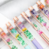 Wholesale Metal Crystal Preserved Flower Ballpoint Pen