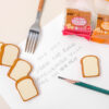 Wholesale 6pcs Cute Imitation French Fries Rubber Eraser