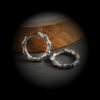 Wholesale Metallic Bamboo Stainless Steel Earrings