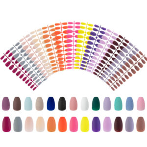 O1CN01FUA6eN1v5vSJ73t7M__1695796122-0-cib Wholesale Matte Full Sticker Solid Color Plastic Nail Stickers
