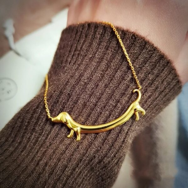 Wholesale Dachshund Cute Dog Necklace