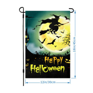 Flag cloth 30*45cm / Halloween garden flag 21