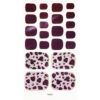 Wholesale Plastic Leopard Print Toenail Stickers