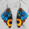 O1CN01FYYGc22Kmr12e4YBA_2214415949600-0-cib Wholesale Butterfly Leather Bionic Butterfly Wings Pattern Symmetrical Double-Sided Printed Earrings