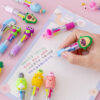 Wholesale Plastic Cartoon Cute Four-color Mini Ballpoint Pen