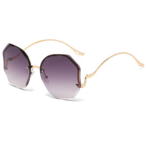 Gold Frame Gradual Gray