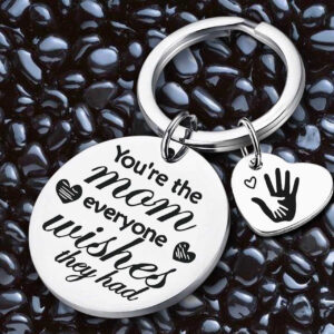 Wholesale You're The Mom Everyone Mother's Day Stainless Steel Creative Keychain