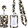 Wholesale Polyester Lanyard Sunflower Lanyard Card Holder Keychain
