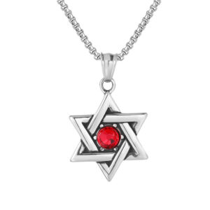 Red diamond + steel chain