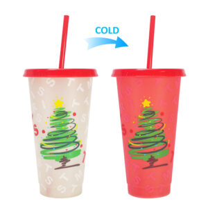 Line christmas tree cup (red) / 701-800ml