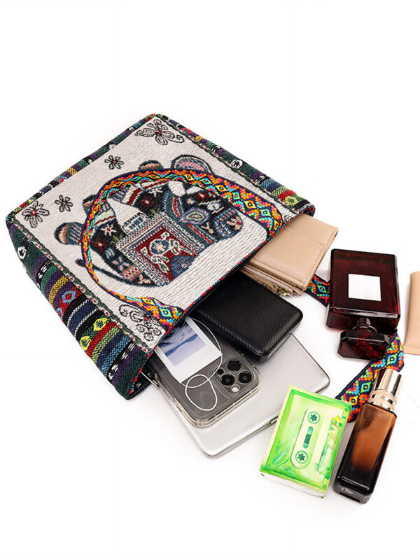 Wholesale Canvas Elephant Tote Bag