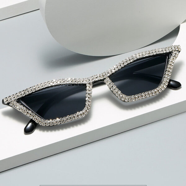Wholesale PC Cat Eye Diamond Sunglasses