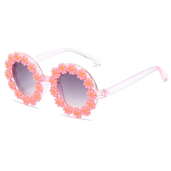 O1CN01FjCWf91mwIIzfM4E2_2209117205018-0-cib Wholesale PC Kids Cute Little Daisy Sunglasses