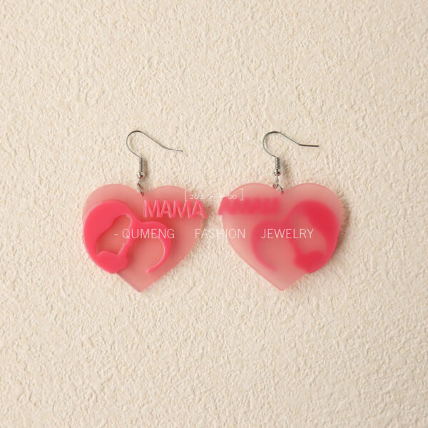 O1CN01FlF71K1tTAPGqPFs9_2207988525902-0-cib Wholesale Mother's Day Acrylic Earrings
