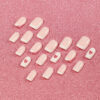 Wholesale Mid-length Valentine's Day White Edge Love Glitter Nail Art Glue