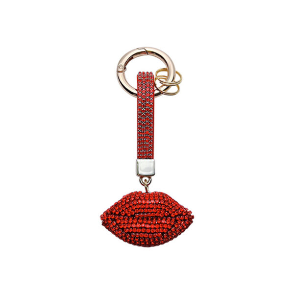 O1CN01FmTpei1WQf0rrwUMs_2879452783-0-cib Wholesale Lovely Diamond Lip Knot Keychain