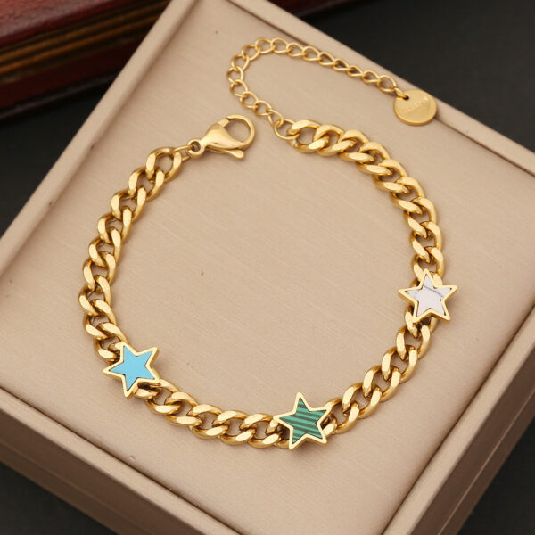 O1CN01Fop7TI1Fe5CfLtKLw_2043160511-0-cib Wholesale Heart Stainless Steel Star Bracelet