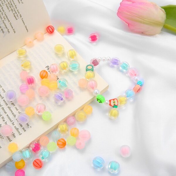 O1CN01FpffRW1gDVjYC34bS_4000194108-0-cib Wholesale Candy Color Beads Mid Beads Acrylic Pumpkin Beads