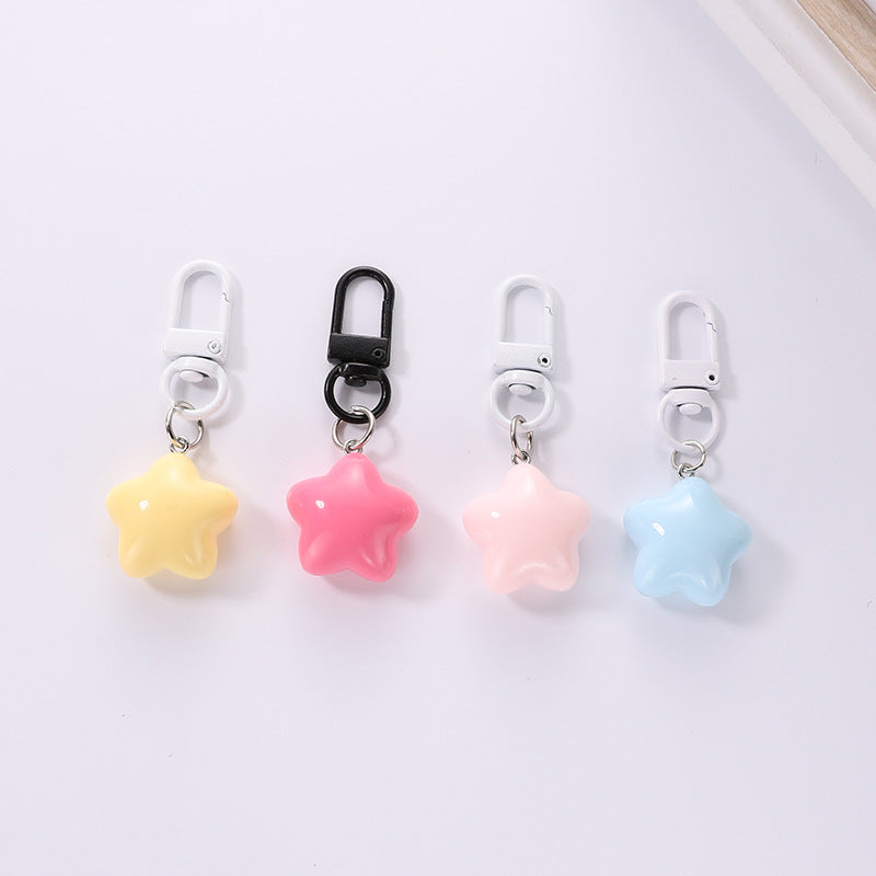 Wholesale Five-inted Star Keychain