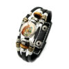 O1CN01Ft2hZ02M0ss7uW6yh_3423129766-0-cib Wholesale Easter Rabbit Button Woven Beaded Leather Bracelet