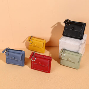 Wholesale Short Macaron PU Wallet