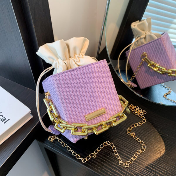 Wholesale Colorful Handbags Shoulder Crossbody Small Square Bag