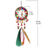 Wholesale Santa Claus Feather Dream Catcher Pendant