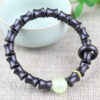 Wholesale Luminous Beads Ebony Wood Bracelet