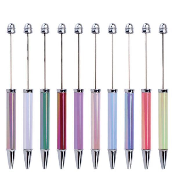 O1CN01FzfXVc2JfhODsKl8K_3895819449-0-cib-1 Wholesale Beadable Pens Diy UV Electroplating Seven Color Ballpoint Pen