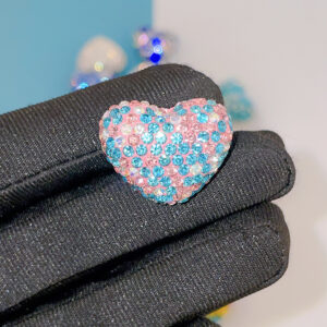 Mixed Color Card Pink Blue Love