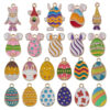 Wholesale Easter Egg Alloy Keychain Accessories