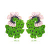 O1CN01G1oj5I2JjMVyOQCrz_3025409457-0-cib Wholesale Exaggerated Enamel Flower Zinc Alloy Earrings