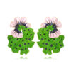 O1CN01G1oj5I2JjMVyOQCrz__3025409457-0-cib Wholesale Exaggerated Enamel Flower Zinc Alloy Earrings