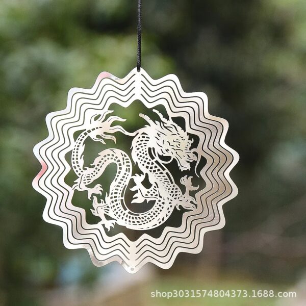 Wholesale Metal Keel Rotating Stainless Steel Wind Chimes