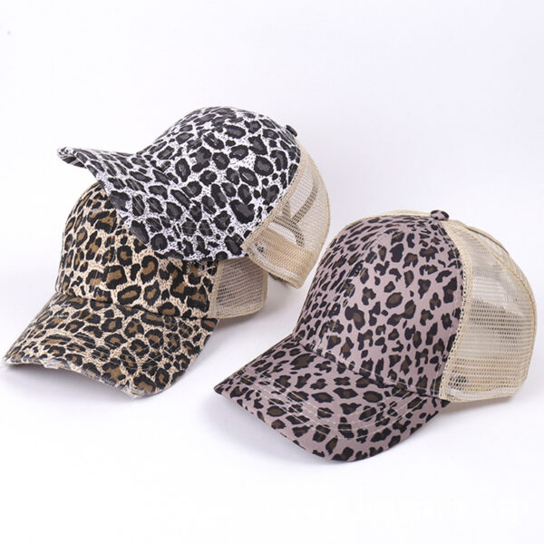 O1CN01G2Uq3z1kLzhmug70J_1008554668-0-cib Wholesale Breathable Mesh Leopard Zebra Visor Baseball Cap