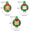 Wholesale Puppy, Kitten, Sloth, Christmas Wreath, Bow Tie, Acrylic Earrings