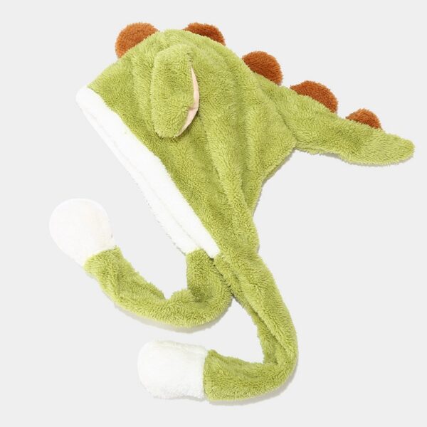 O1CN01G5n1WE2AbGlOvOE8F_2496528221-0-cib Wholesale Autumn and Winter Funny and Dynamic Dinosaur Shaped Plush Hats