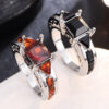Wholesale Vintage Black Zircon Alloy Rings