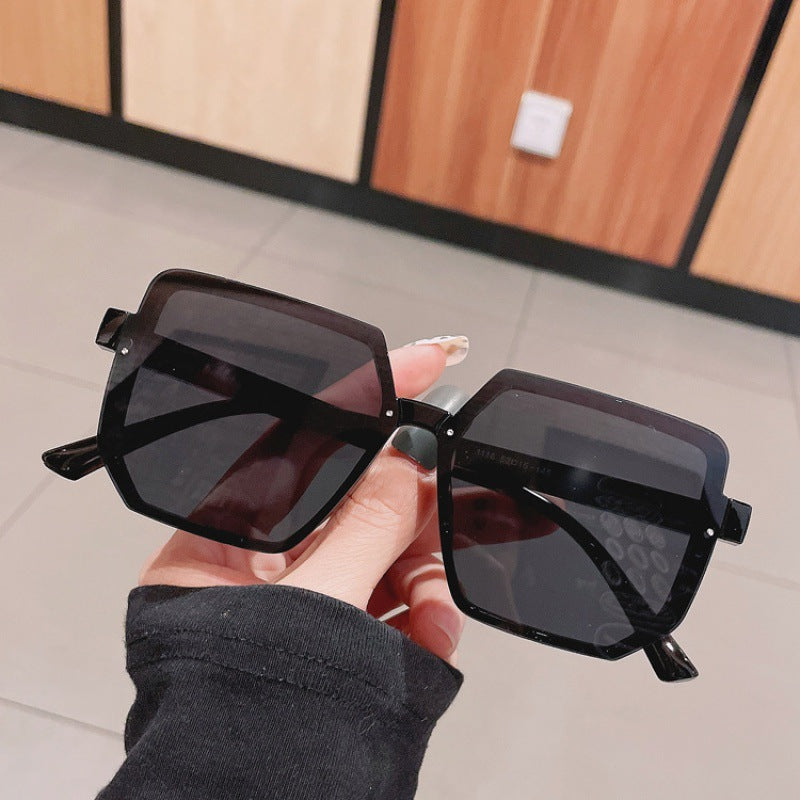 Wholesale UV Protection Square Frame PC Sunglasses